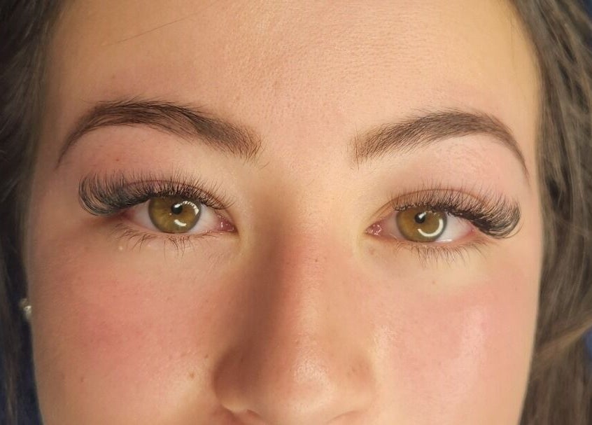 Closeup of elegant eyelash extensions by Lashes by Megumi - Point Cook, Point Cook, Victoria, AU.