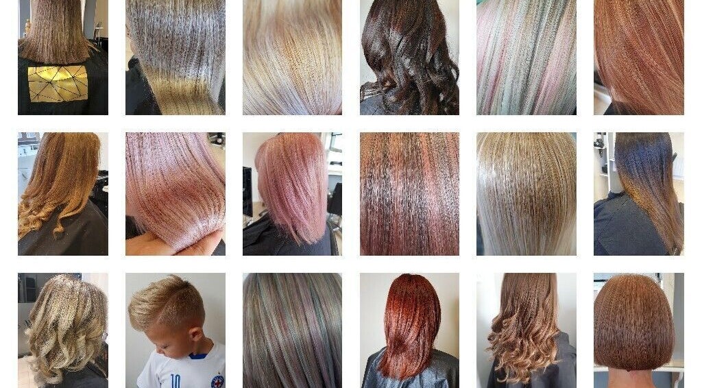 Diverse hair styling by Hair by Rachael in Birmingham, England, GB showcasing vibrant colors and textures.
