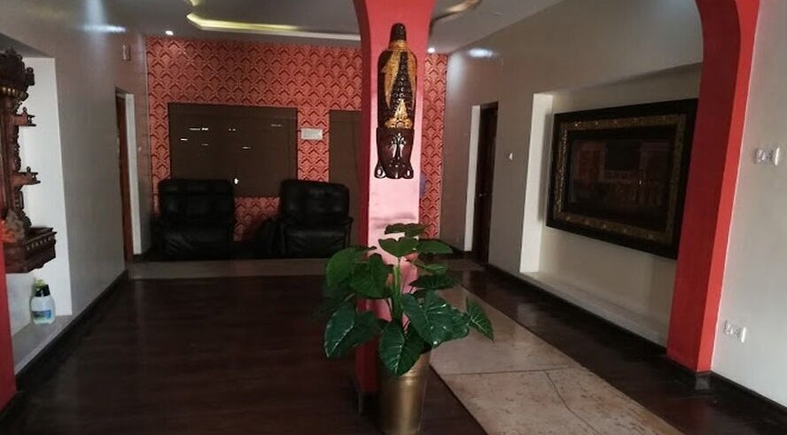 Elegant interior at Body Raaga Wellness Spa - Whitefield, Bengaluru, Karnataka, IN with plants and decor.