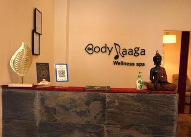 Reception desk at Body Raaga Wellness Spa - Jp Nagar, Bengaluru, Karnataka, IN.