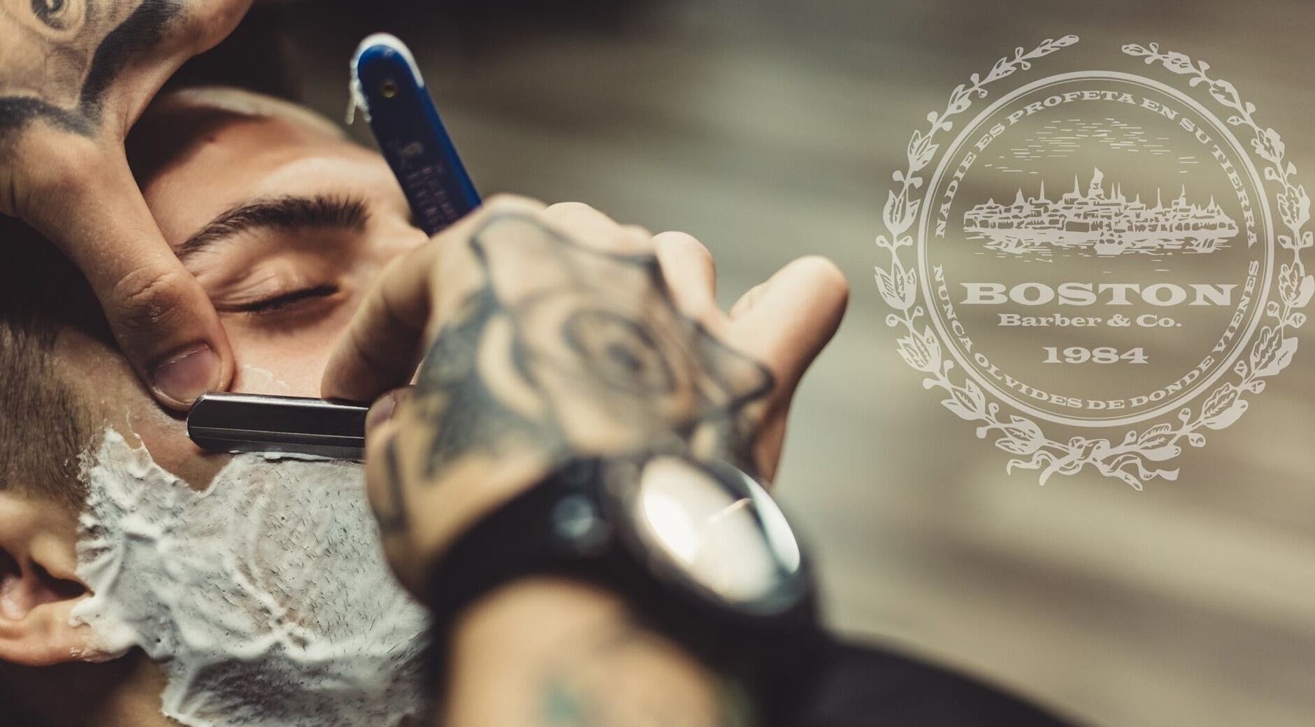 Afeitado clásico en Boston Barber & Co - La Cantera, Tepic, Nayarit, MX.