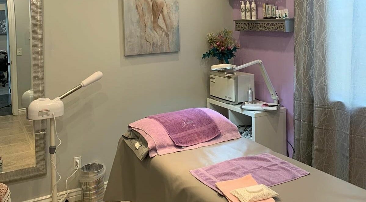 Relaxing treatment room at Always Smooth Waxing Studio in Taylorsville, Utah, US with a cozy, welcoming ambiance.