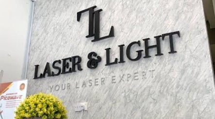 Entrance of Laser Light Skin Centre at Bangi Sentral, Bandar Baru Bangi, Selangor, MY with sleek signage.