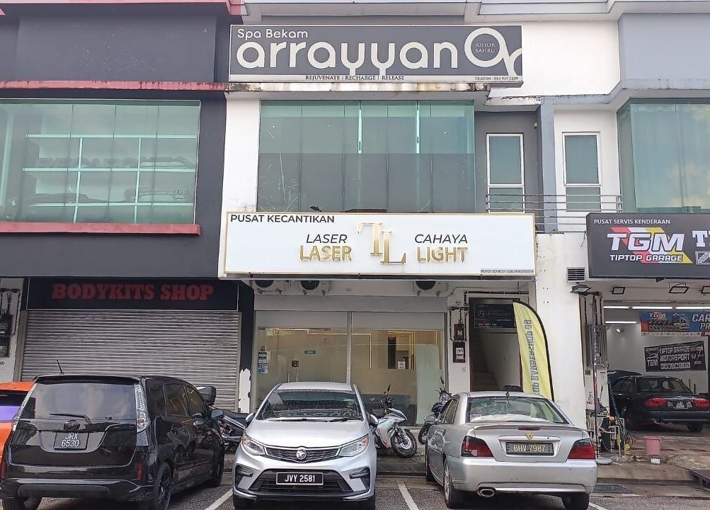 Front of Laser Light Skin Centre Johor Bahru, located in Johor Bahru, Johor, MY.