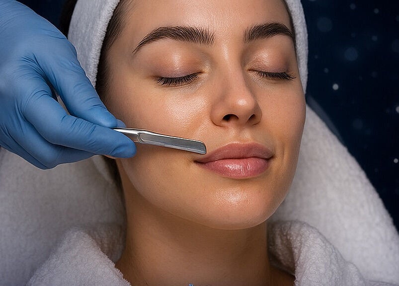 Professional face treatment at 771 Beaute’ Bar, Buxton, Maine, US. Experience relaxation and rejuvenation.