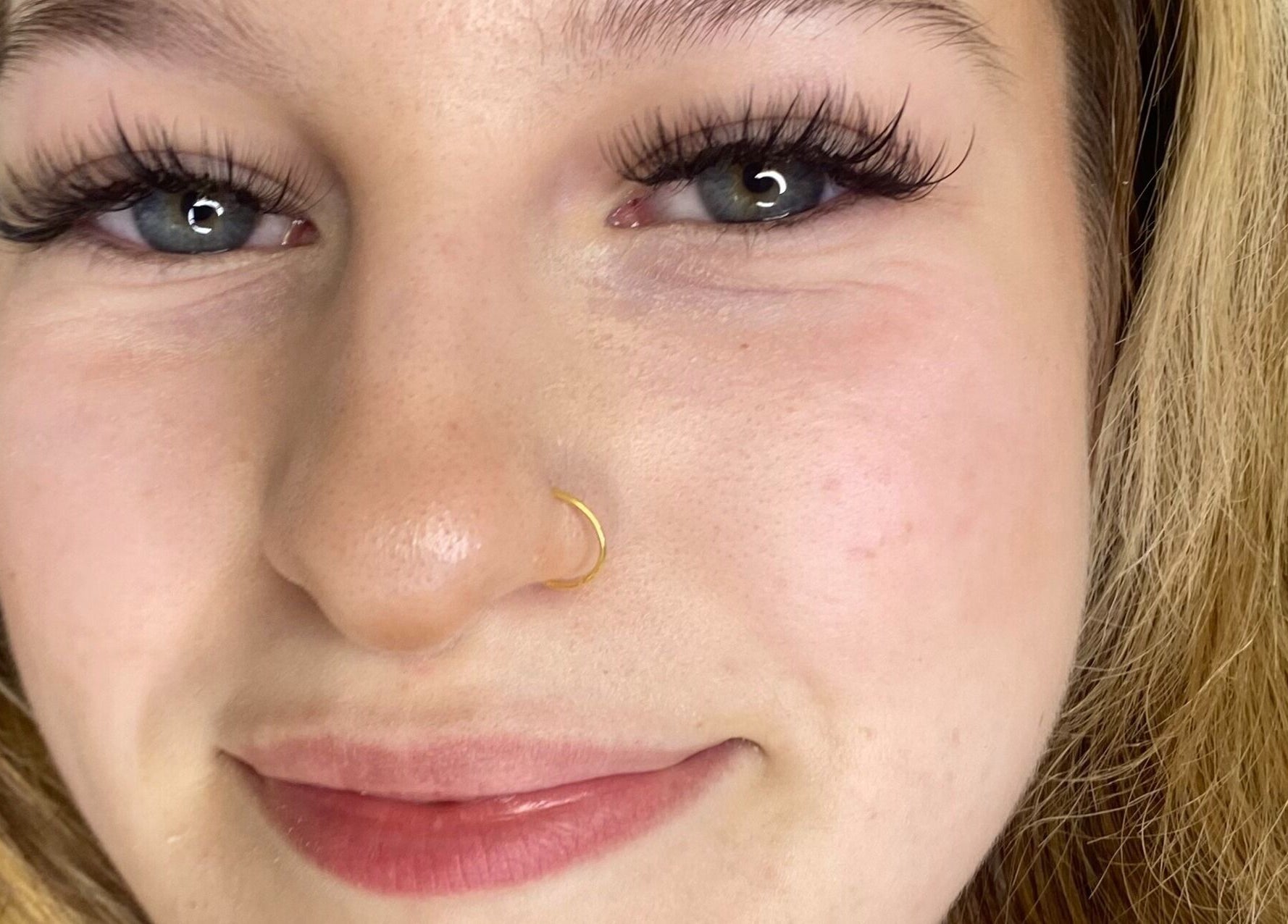 Showcasing elegant eyelash extension at JCandy Beauty Services Rebranding to Nadra Beauty soon, Birmingham, England, GB.