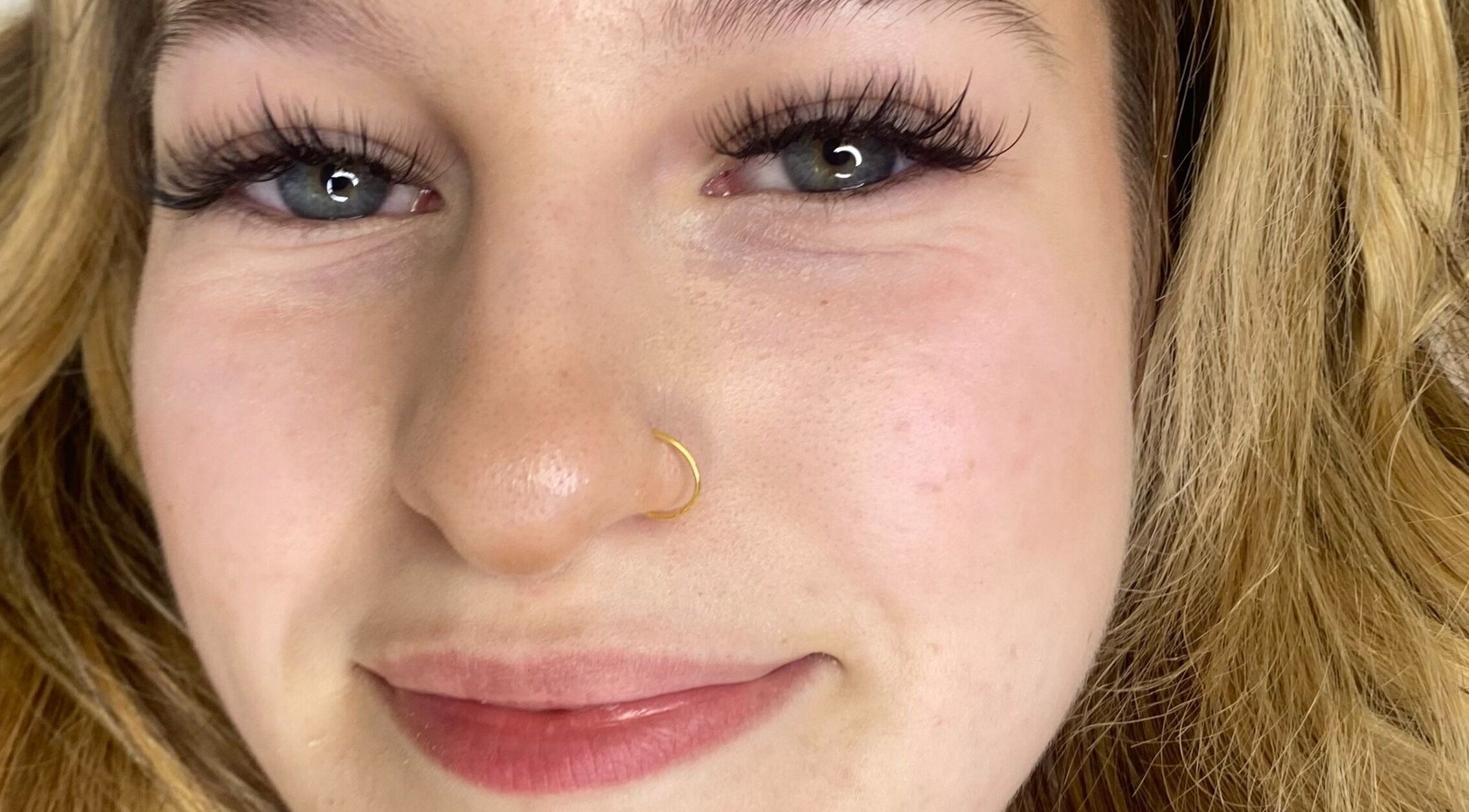 Showcasing elegant eyelash extension at JCandy Beauty Services Rebranding to Nadra Beauty soon, Birmingham, England, GB.