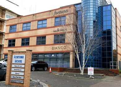 Exterior view of Bianco Beauty Milton Keynes, a modern wellness venue in Milton Keynes, England, GB.