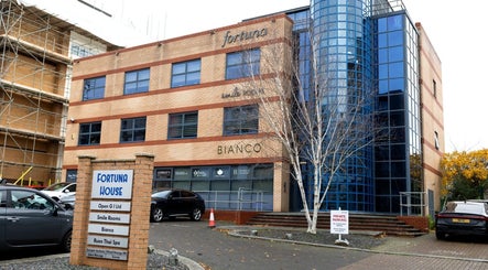 Exterior view of Bianco Beauty Milton Keynes, a modern wellness venue in Milton Keynes, England, GB.