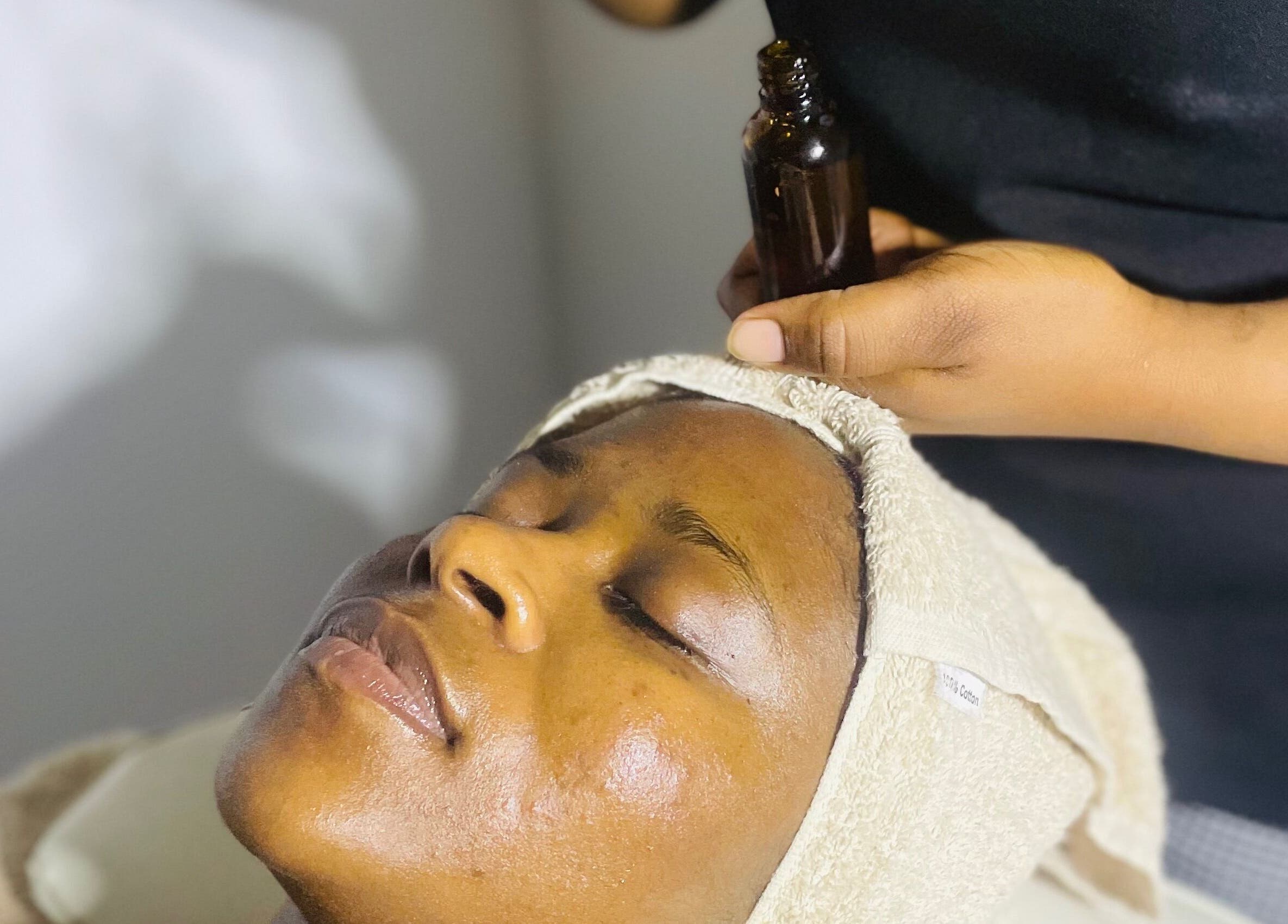 Relaxing facial treatment at Cindy Kavita Aesthetics, Windhoek, Khomas region, NA.