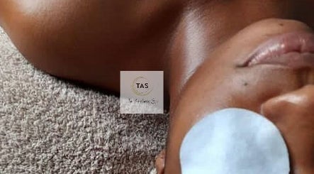 Relaxing facial treatment at Cindy Kavita Aesthetics, Windhoek, Khomas region, NA, highlighting serene ambiance.