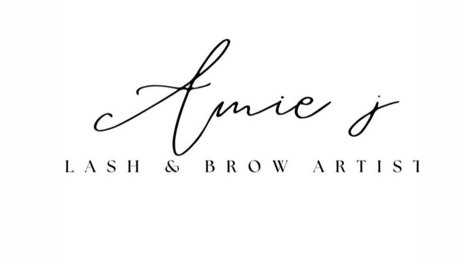 Amie J - Lash & Brow artist logo in Melbourne, Victoria, AU.
