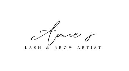 Amie J - Lash & Brow artist logo in Melbourne, Victoria, AU.