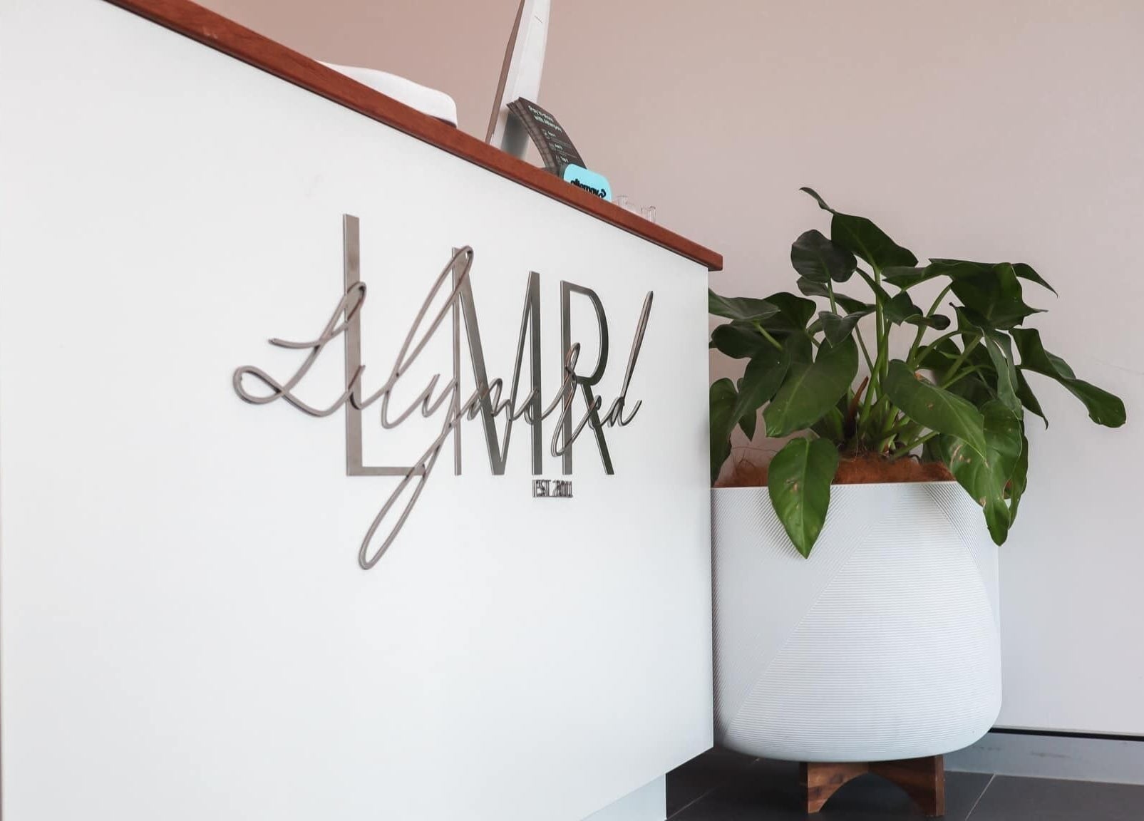 Sophisticated reception at Lily Me Red IPSWICH, North Ipswich, Queensland, AU with decorative plants.