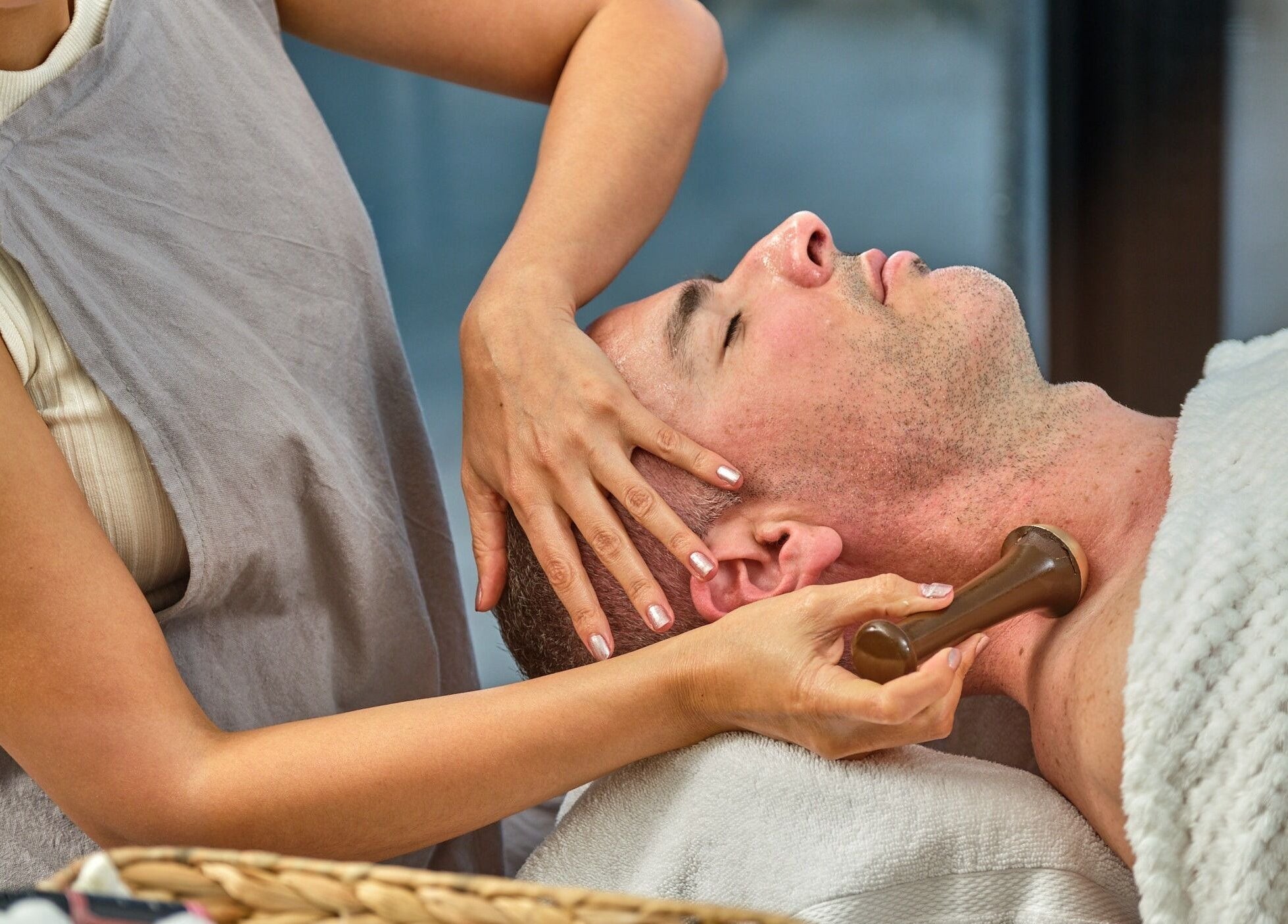 Relaxing massage session at My Balance Massage, Withers, Western Australia, AU.