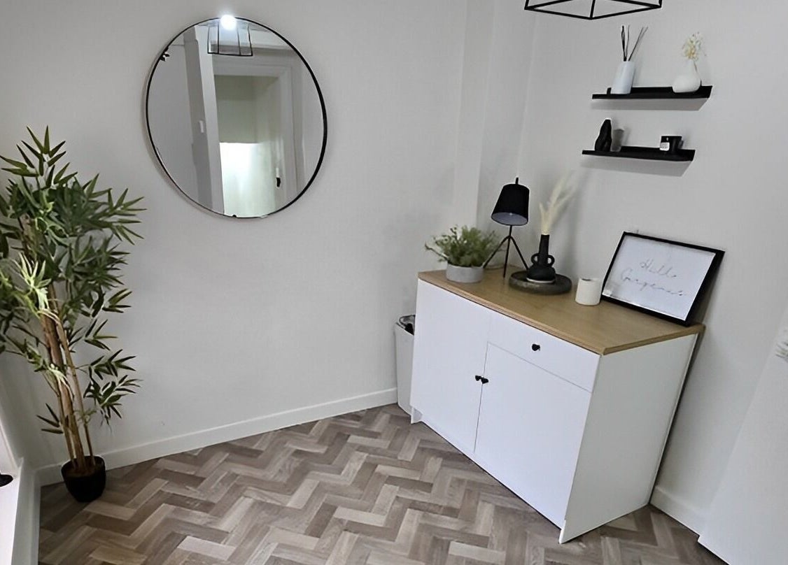 Modern design area at Dionne The Dressing Up Box Permanent Makeup & Training Academy, Bolton, England, GB.