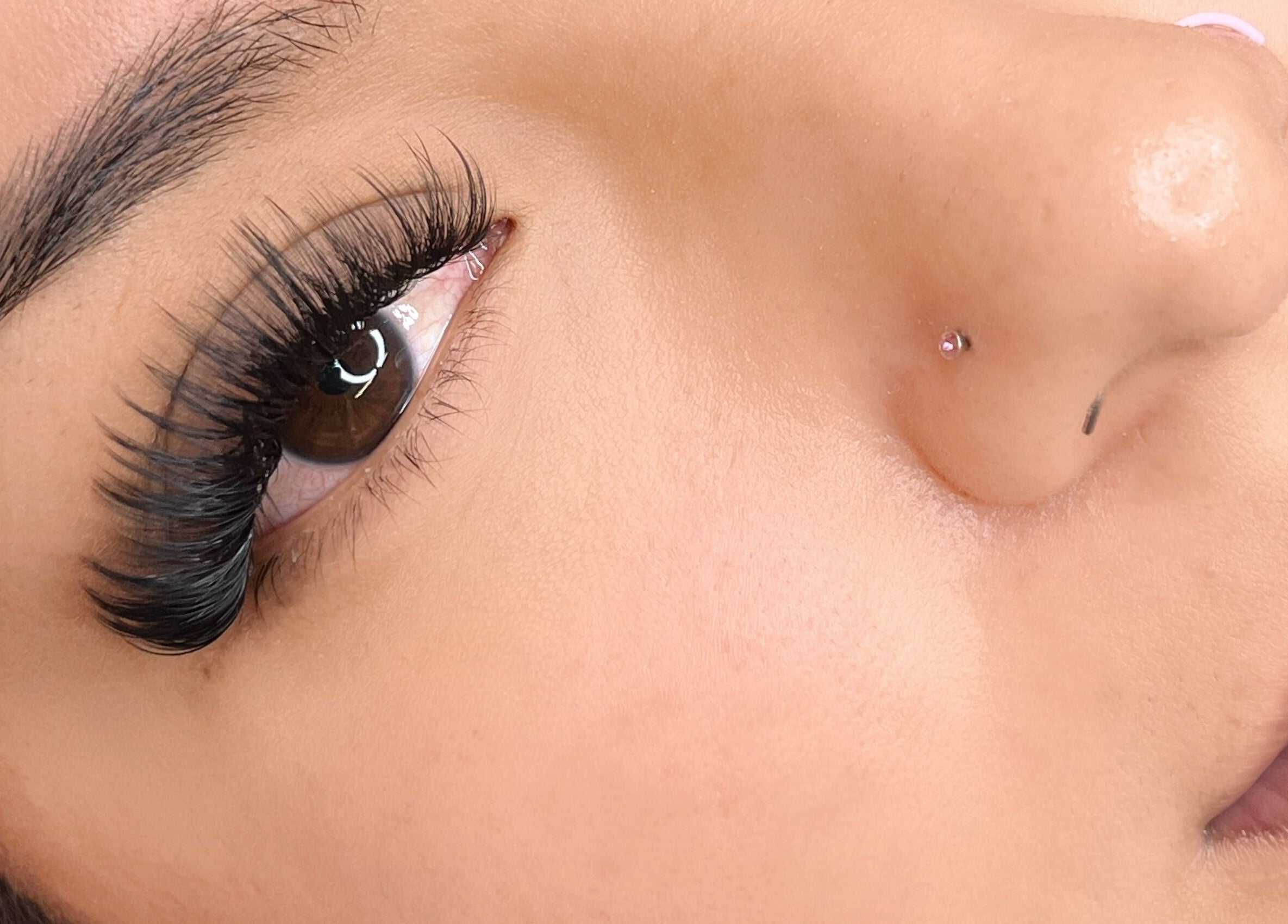 Gorgeous lash extensions at Lovely Diva Lashes, Lytle, Texas, US. Enhancing natural beauty with precision.
