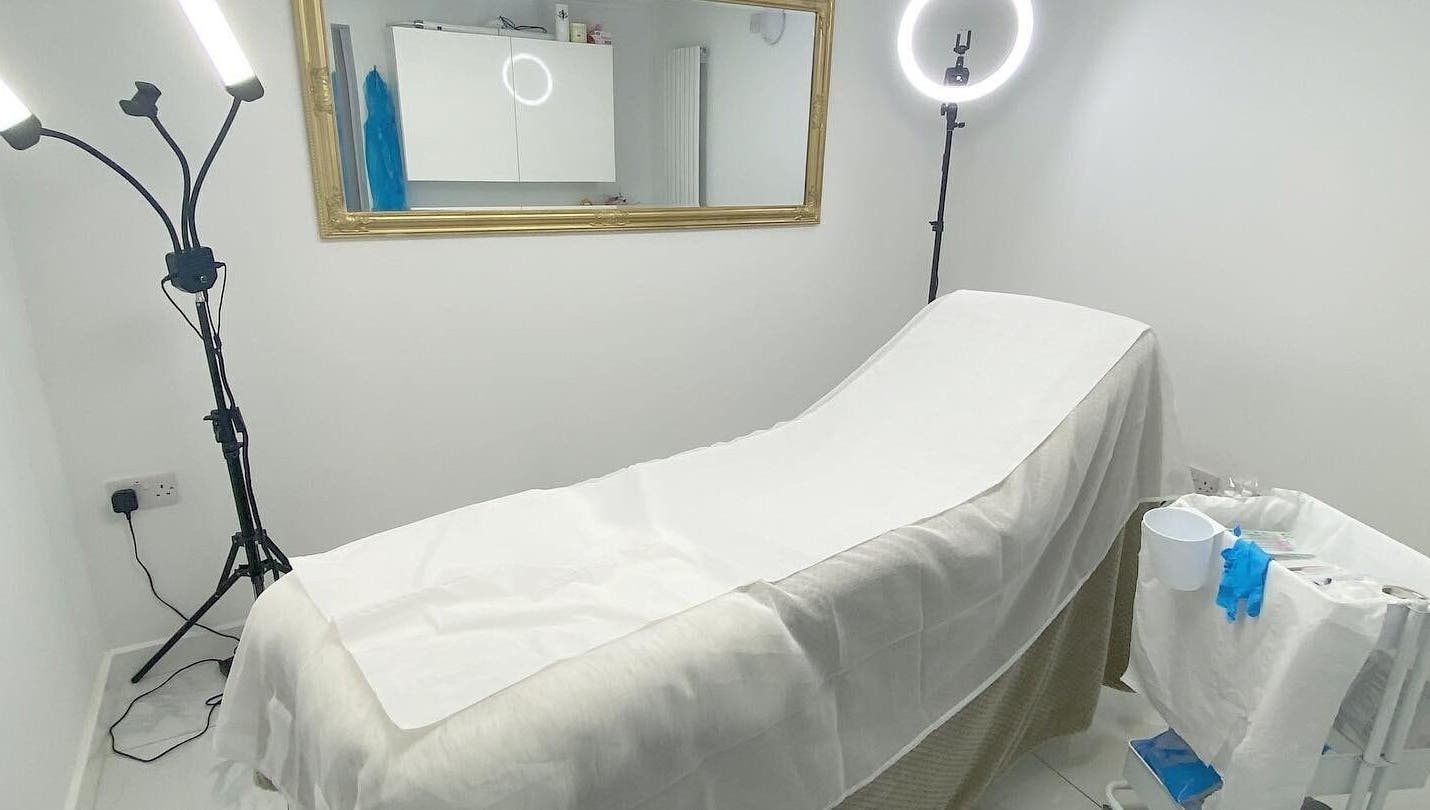 Serene treatment room at Atlas Cosmetics Clinic - Lytham St Annes, Lytham St Anne’s, England, GB with essential equipment.