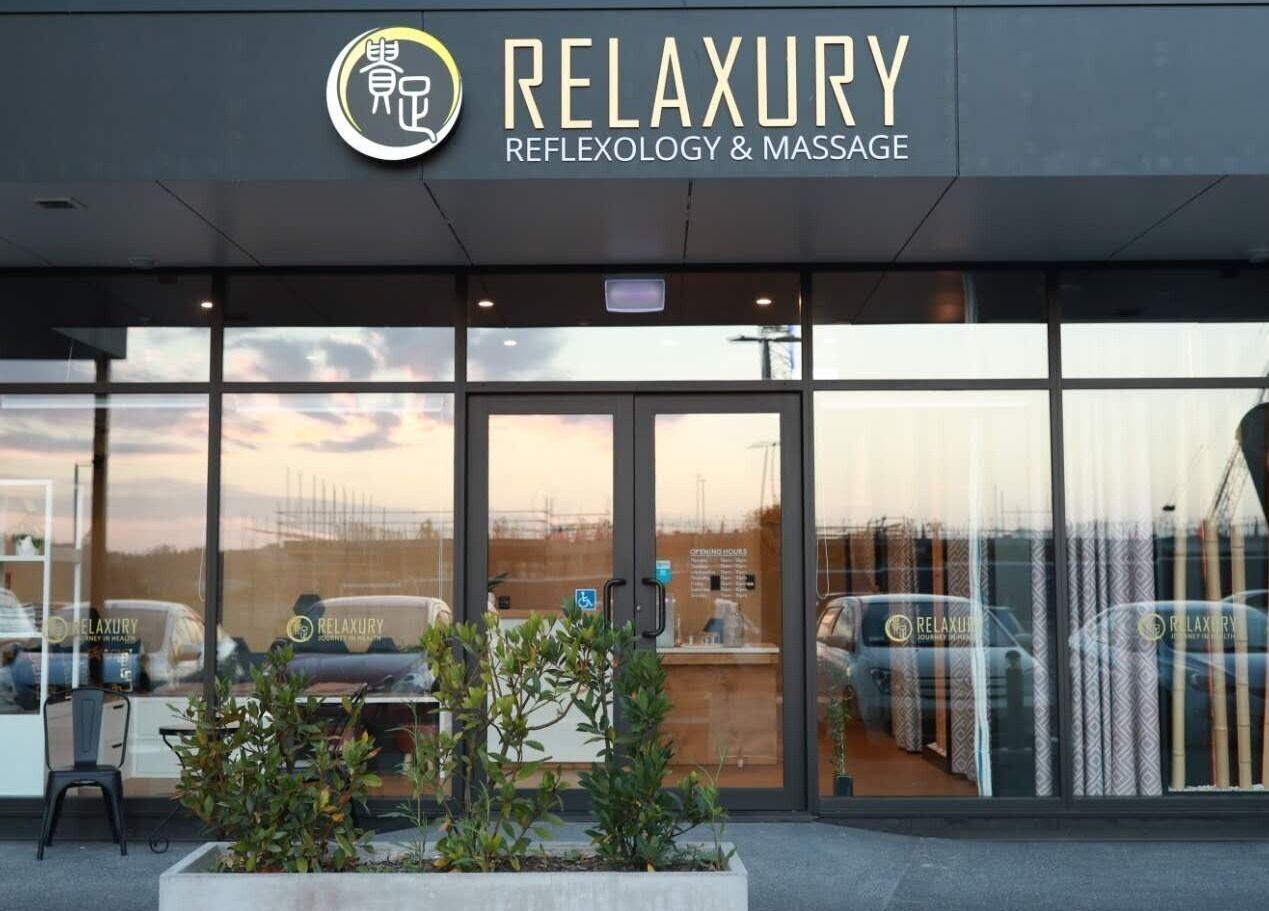 Front view of Relaxury, a beauty and wellness venue in Auckland, Auckland, NZ with modern design.