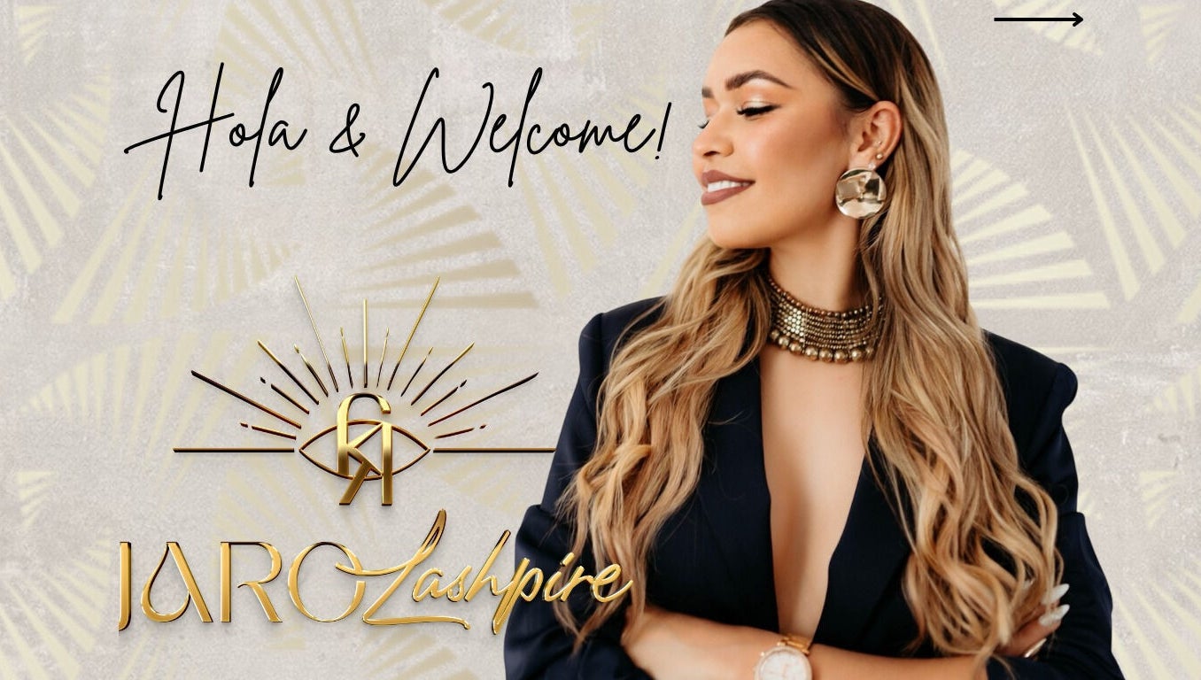 Stylish woman at JARO LASHPIRE®️, Yuba City, California, US, embodying modern beauty and fashion.