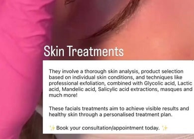 Skin & Beauty Treatments offers facial services in Coventry, GB, showcasing rejuvenating skin treatments.