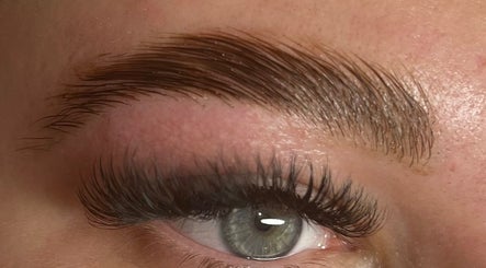 Styled eyebrow and eyelashes at Tegan Maree Beauty, Orange, New South Wales, AU