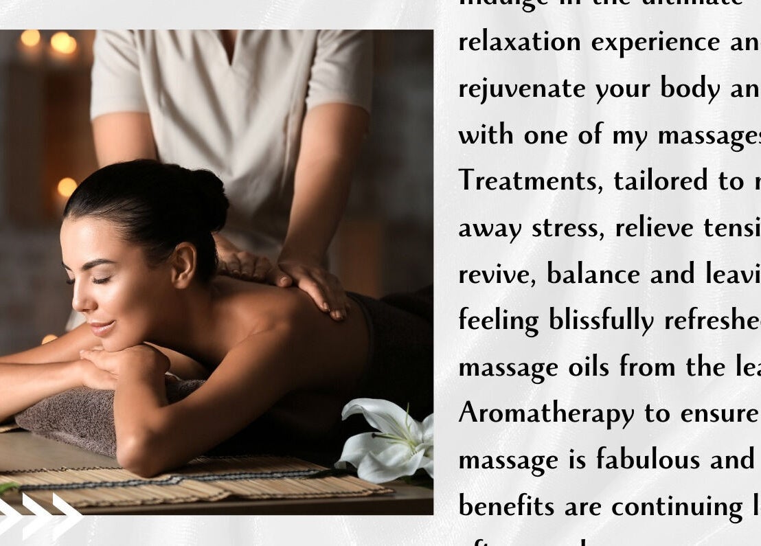 Relaxing massage at Beauty by Caroline, Silsoe, England, GB, enhancing your wellness journey.