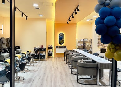 Vivi Salon Innaloo interior with elegant seating and decor in Innaloo, Western Australia, AU.