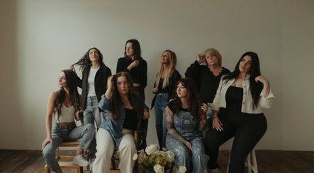 Team at Accents Hair Studio in Nanaimo, British Columbia, CA showcases style and expertise in beauty.