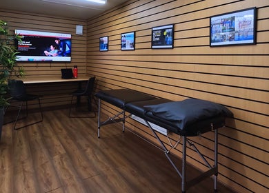 Therapy room at M20 Health & Performance @ MPC, Heald Green, England, GB with sleek design.