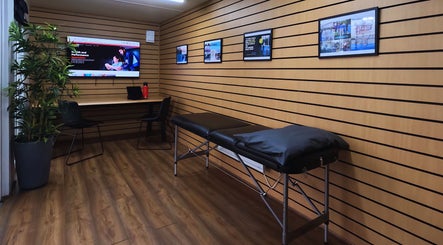 Therapy room at M20 Health & Performance @ MPC, Heald Green, England, GB with sleek design.