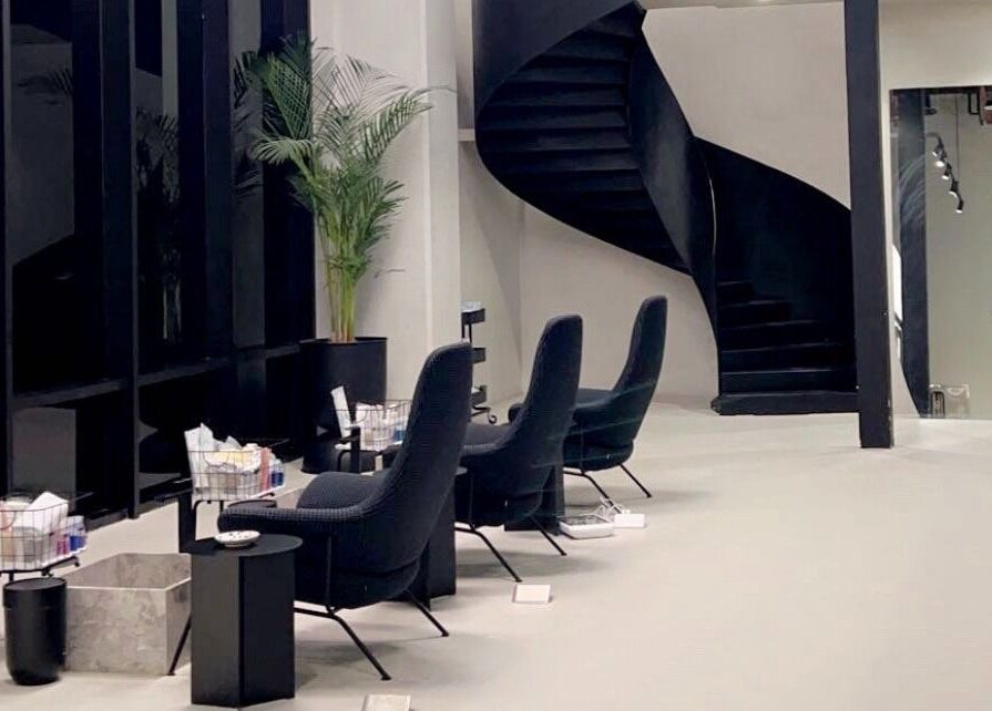 Sleek, modern salon interior at Ink Brows and Beauty - Riyadh in Riyadh, Riyadh Province, SA.