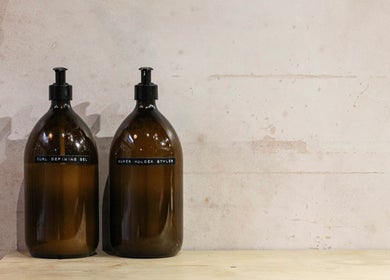 Natural hair products at Cuttlefish Eco Salon - Lewes, enhancing beauty sustainably in Lewes, England, GB.