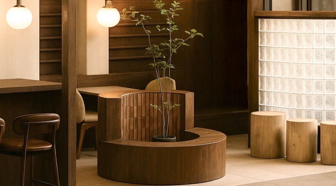 Elegant seating area at Painted Nail Bar at The Cathay Lvl 6, Singapore, Dhoby Ghaut, SG.