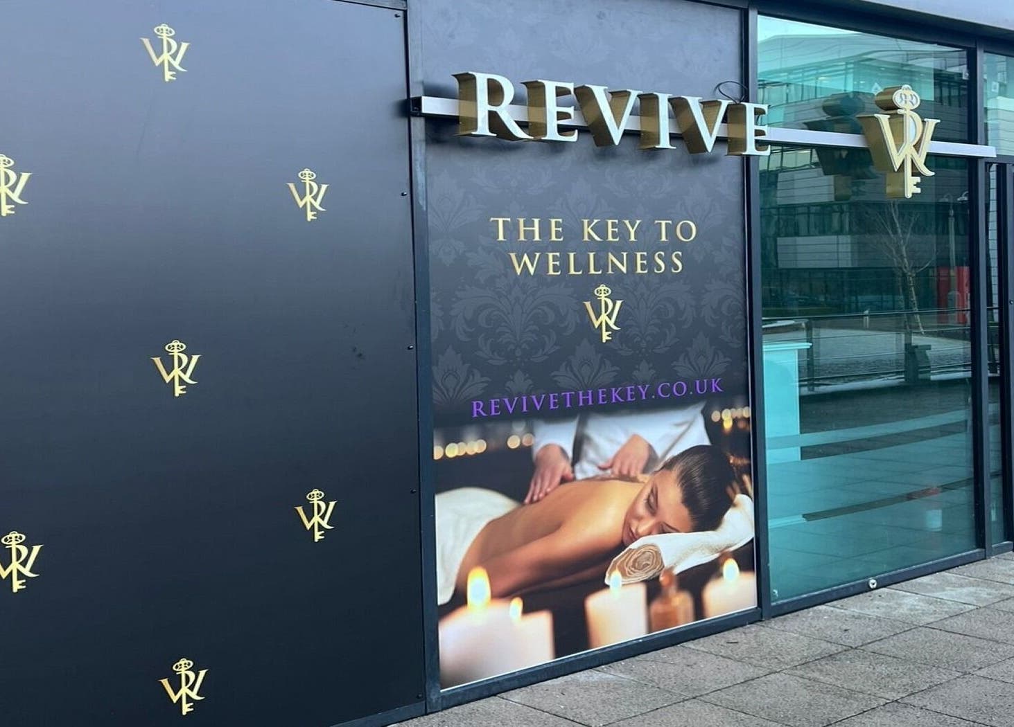 Exterior view of Revive the Key to Wellness in Scotland, Scotland, GB, showcasing its welcoming entrance.