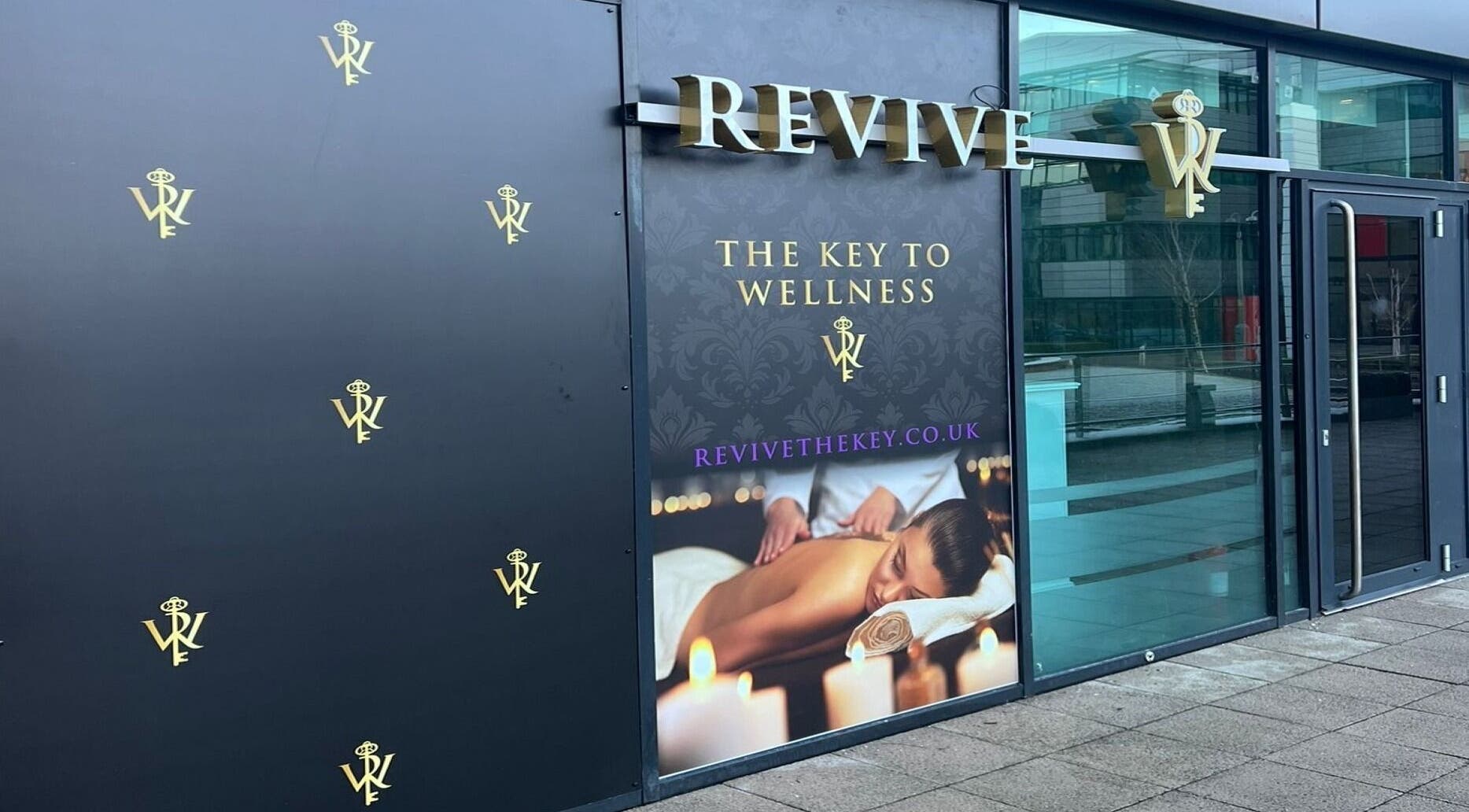 Exterior view of Revive the Key to Wellness in Scotland, Scotland, GB, showcasing its welcoming entrance.