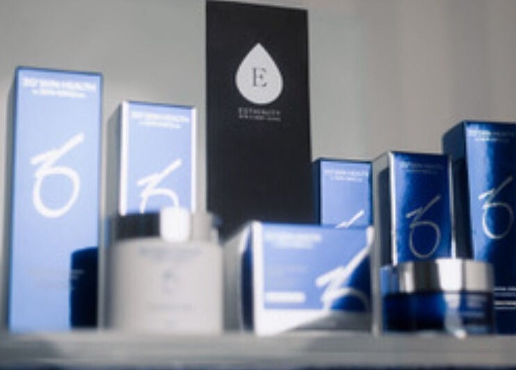Luxurious skincare products at Esthinity, Glasgow, Scotland, GB, perfect for refined beauty treatments.