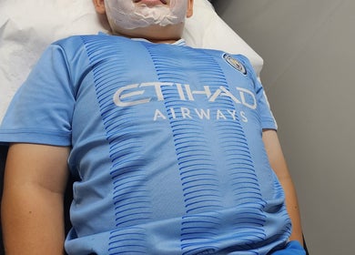 Client at Skinlisity receiving facial treatment in Balga, Western Australia for radiant skin rejuvenation.