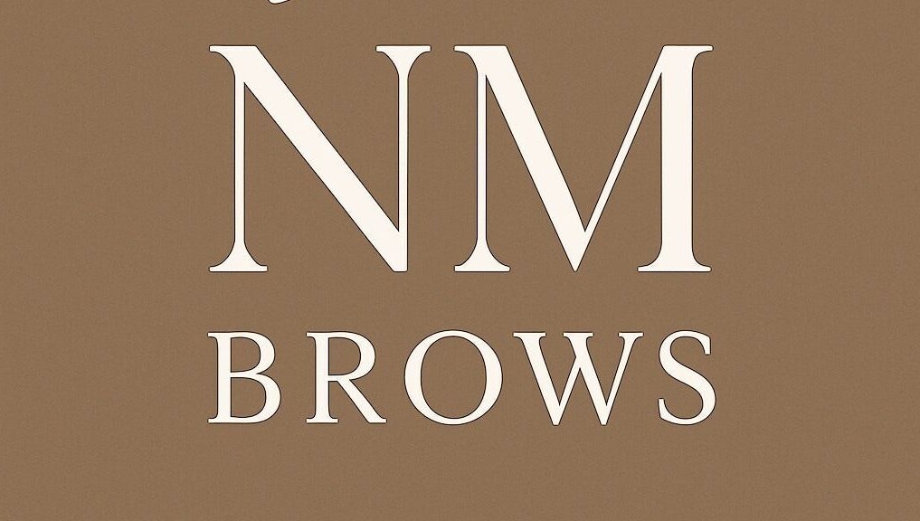 Nm Skin And Beauty logo showcasing NM Brows, By Invergordon, Scotland, GB.