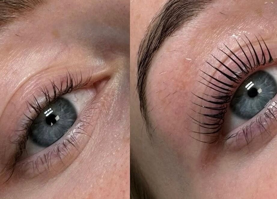 Lash lift transformation at Sarah Gregory Lashes & Brows - York, enhancing natural beauty in York, England, GB.