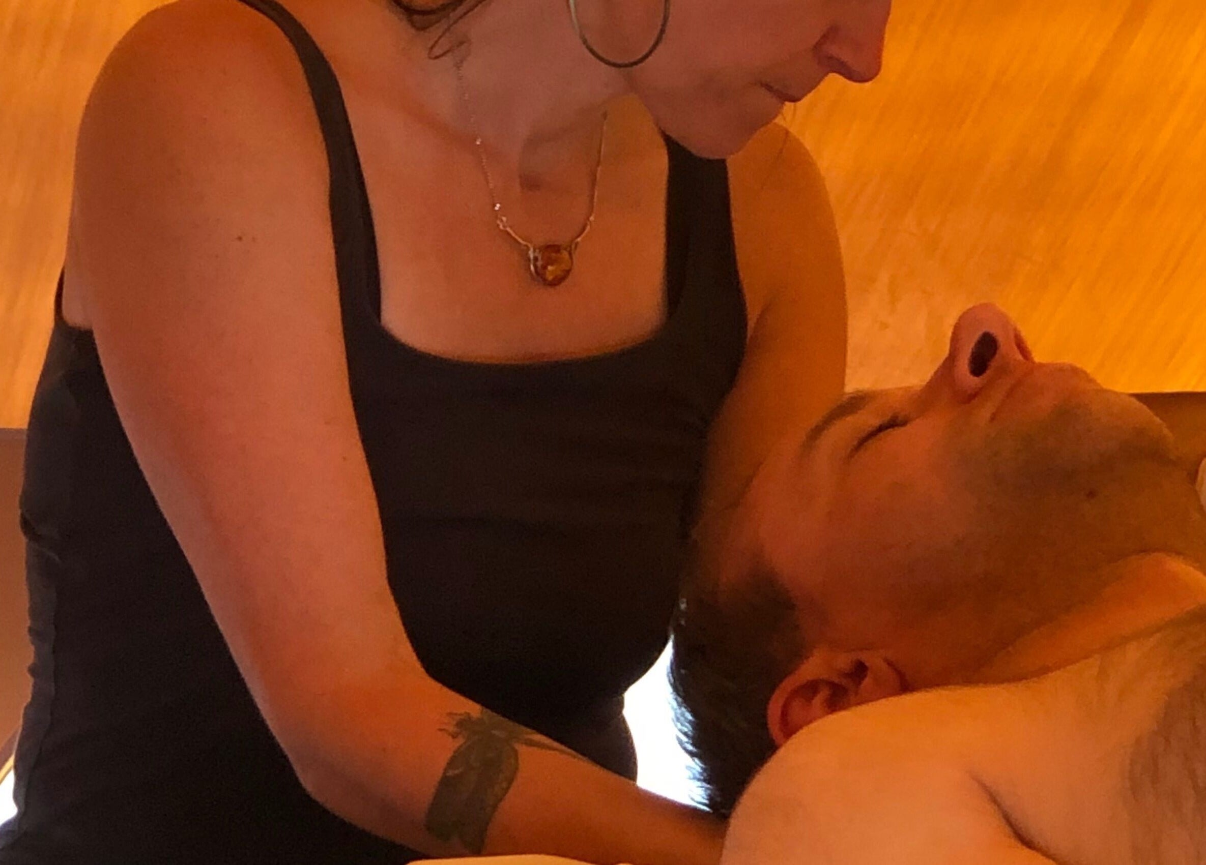 Relaxing massage at Latitude Luxury, Southwold, England, GB capturing soothing wellness experience.
