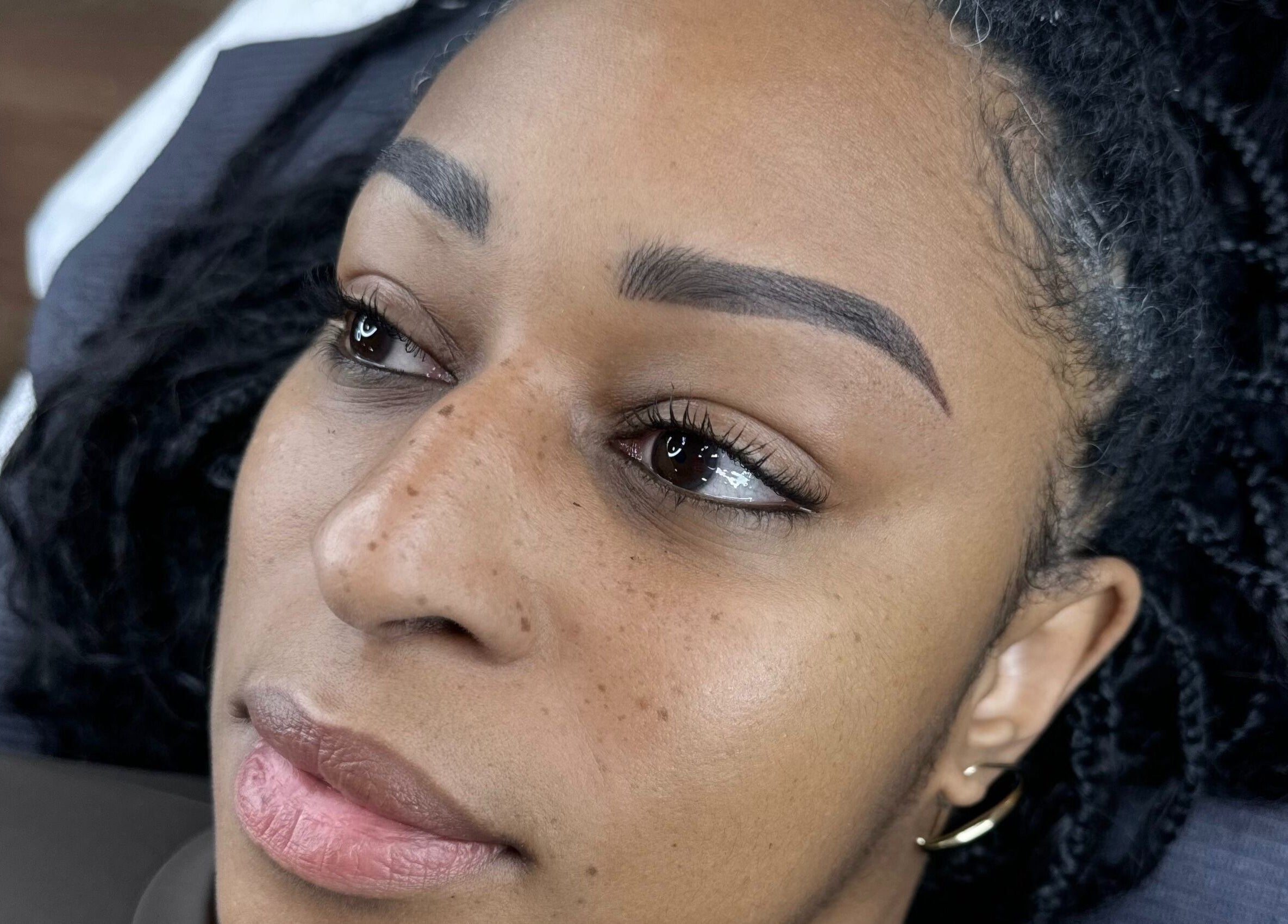 Expert eyebrow shaping at Shador Studio London, South Croydon, England, GB.