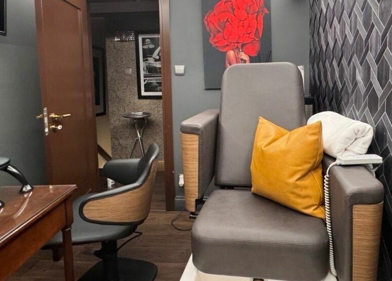 Modern salon chair at Medloft Beauty Couture, Limassol, Limassol, CY, with stylish decor and elegant details.