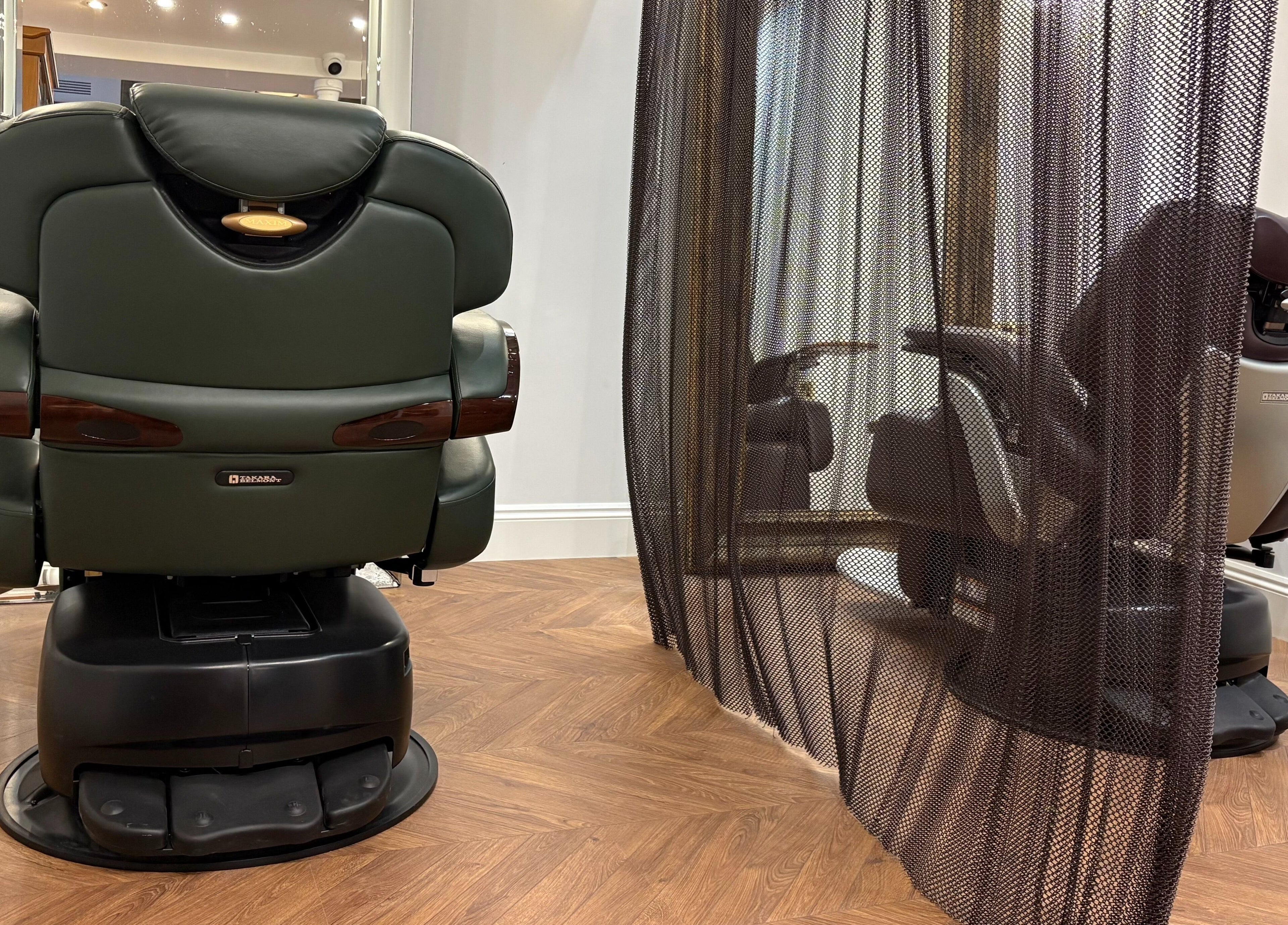 Luxury massage chairs at Rodeo Drive Beauty in Limassol, Lemesos, CY, offering premium comfort.