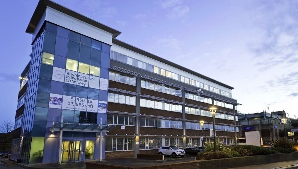 SHAPINS Clinic | Crawley building during sunset, located in Crawley, England, GB.