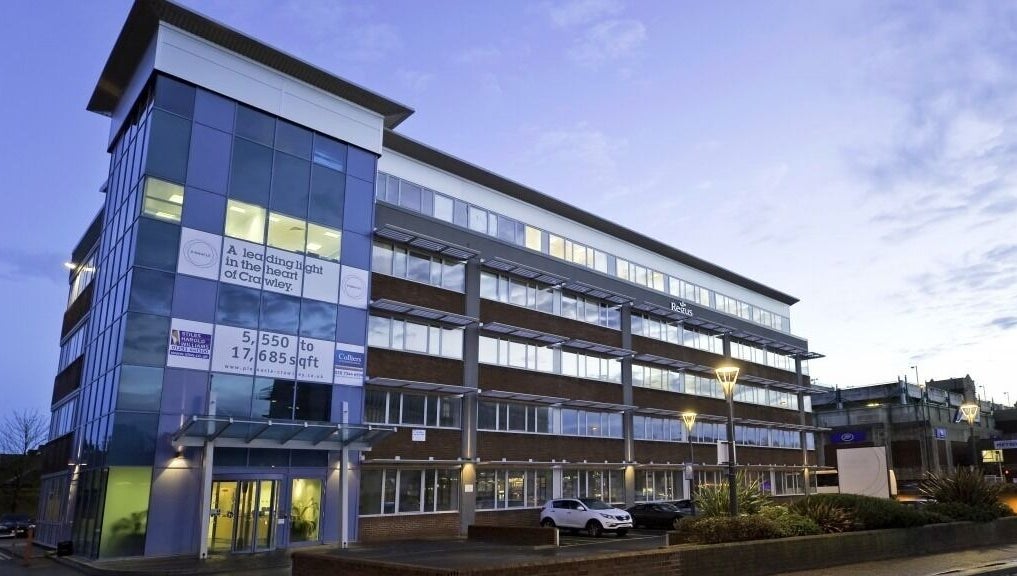 SHAPINS Clinic | Crawley building during sunset, located in Crawley, England, GB.