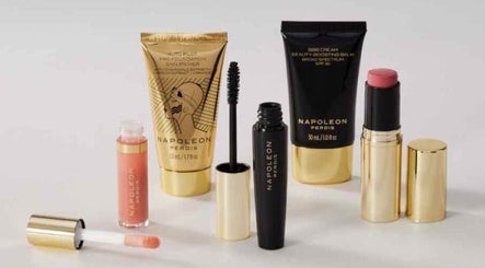Luxury makeup products displayed at Coming Soon - Broadway Shopping Centre, Glebe, New South Wales, AU.