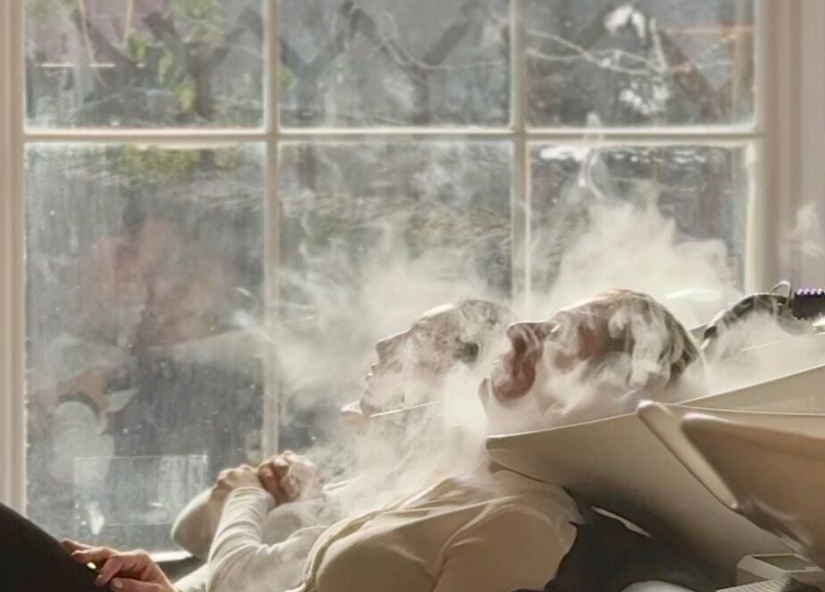 Relaxing steam treatment at Gabriela Leite Curly Hair Salon in Dublin, County Dublin, IE.