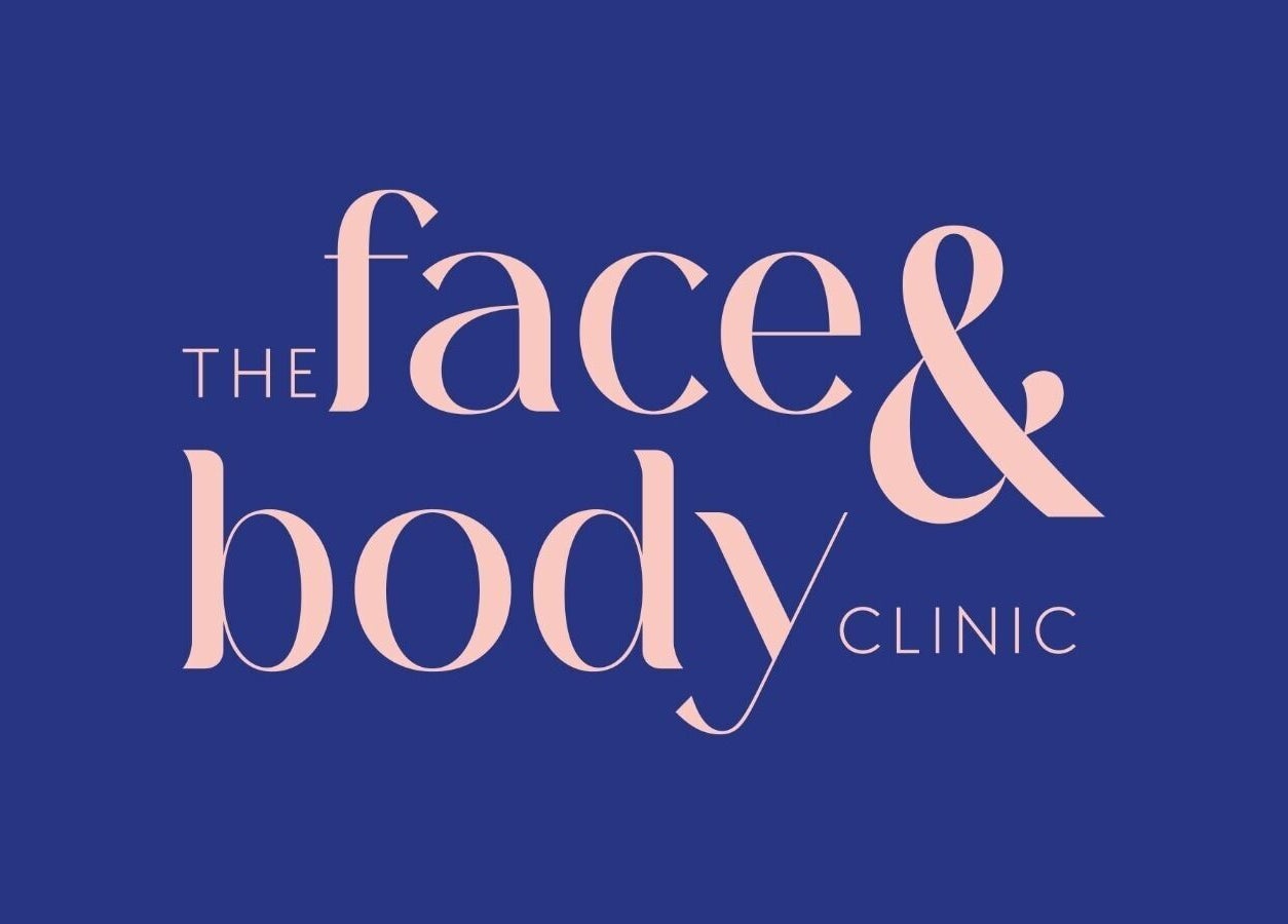 Elegant logo of The Face and Body Clinic in Elgin, Scotland, GB, showcasing sophisticated typography.