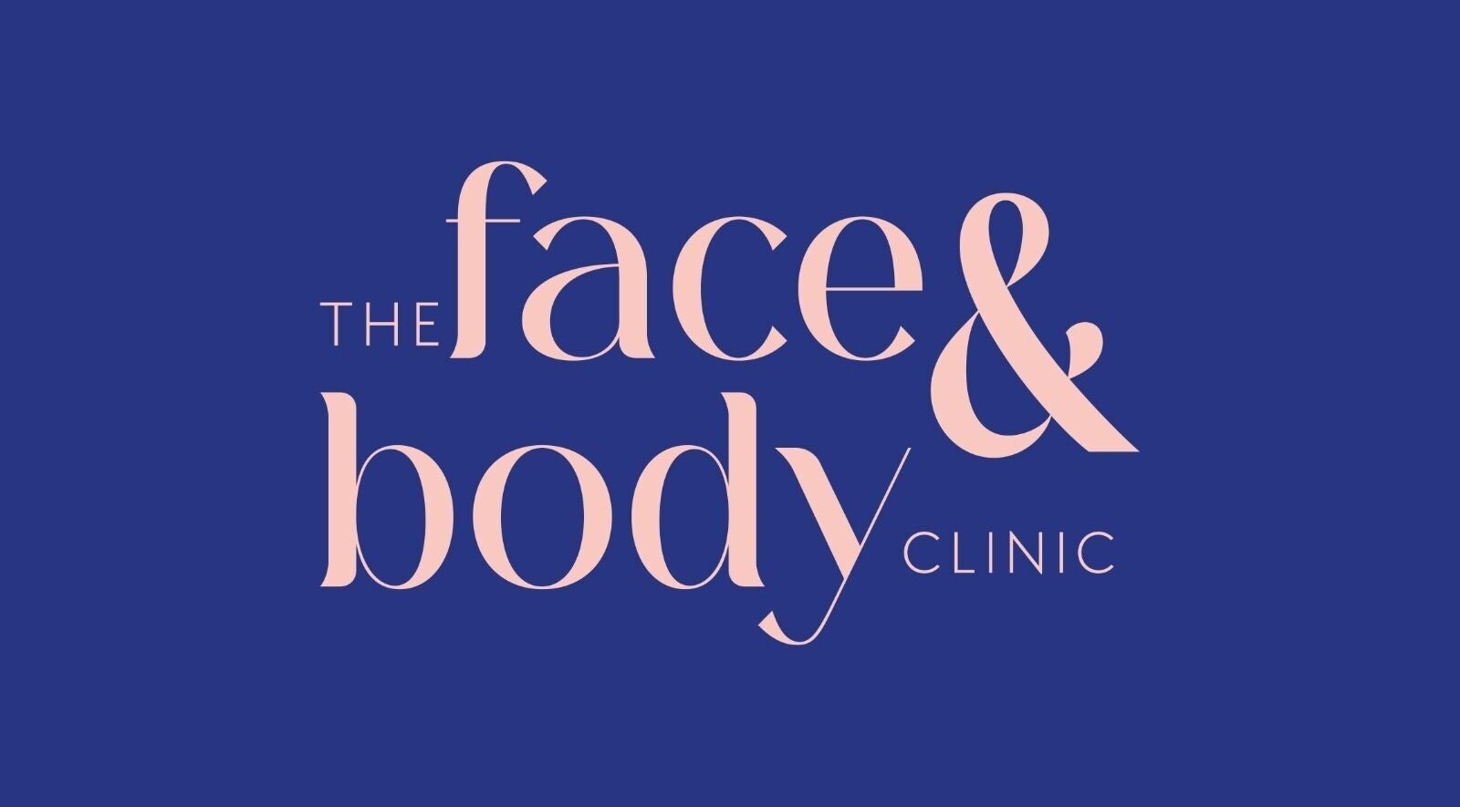 Elegant logo of The Face and Body Clinic in Elgin, Scotland, GB, showcasing sophisticated typography.